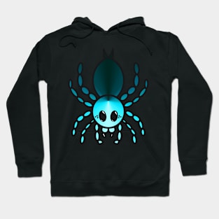 Colorful Cartoon Tarantula (Light Blue) Hoodie